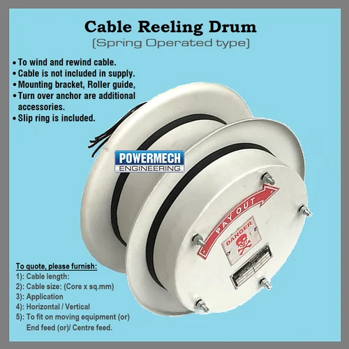 Cable Reeling Drum – Powermech Engineering